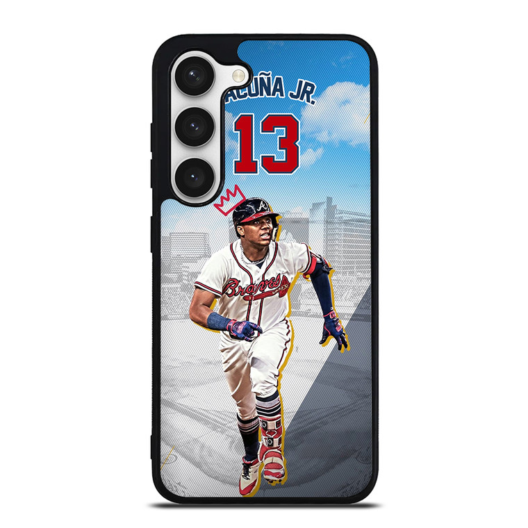 ACUNA JR ATLANTA BRAVES BASEBALL Samsung Galaxy S23 Case Cover