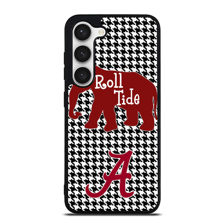 ALABAMA CRIMSON TIDE HOUNDSTOOTH Samsung Galaxy S23 Case Cover