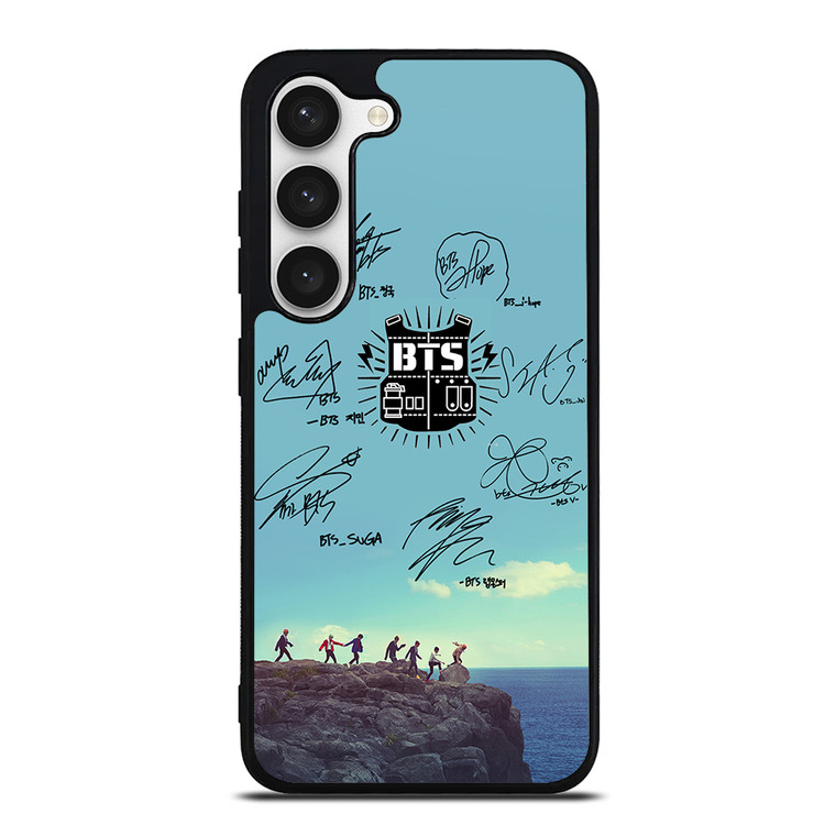 BANGTAN BOYS BTS SIGNATURE Samsung Galaxy S23 Case Cover