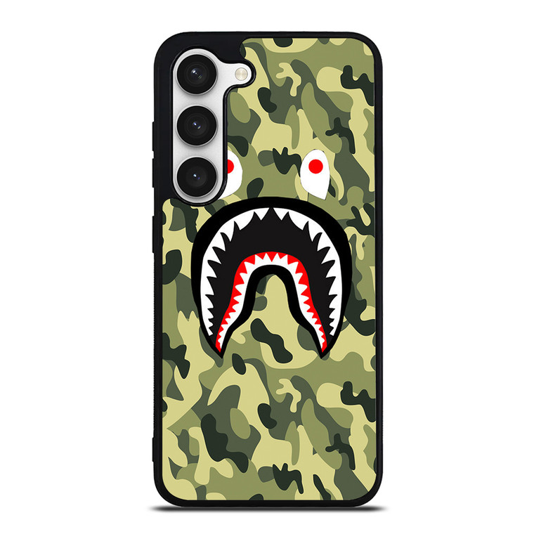 BAPE SHARK CAMO 2 Samsung Galaxy S23 Case Cover