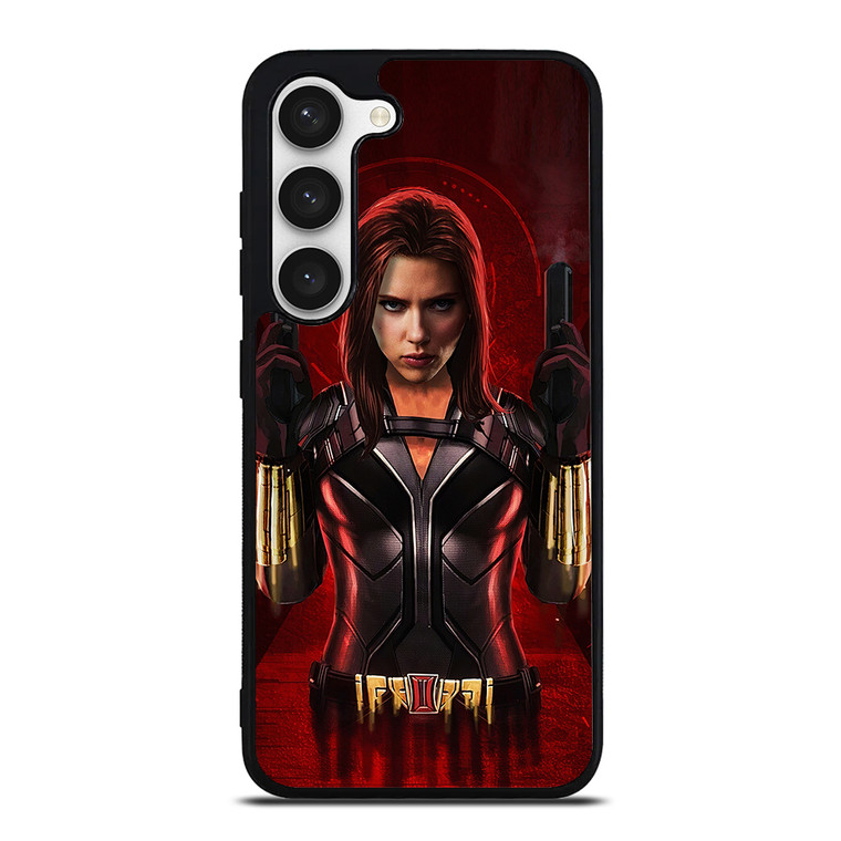 BLACK WIDOW SUPERHERO Samsung Galaxy S23 Case Cover