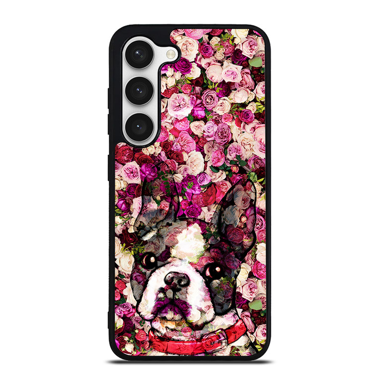 BOSTON TERRIER DOG 2 Samsung Galaxy S23 Case Cover
