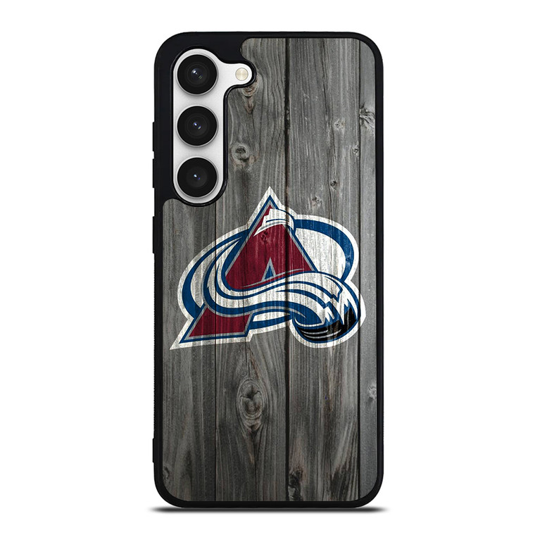 COLORADO AVALANCHE WOODEN Samsung Galaxy S23 Case Cover