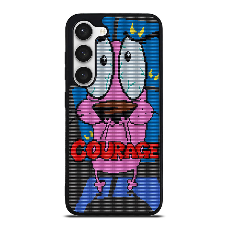 COURAGE THE COWARDLY DOG SCARED Samsung Galaxy S23 Case Cover