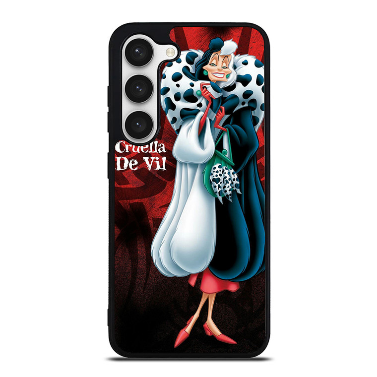 CRUELLA DE VIL DISNEY Samsung Galaxy S23 Case Cover CRUELLA DE VIL DISNEY Samsung Galaxy S23 Case Cover