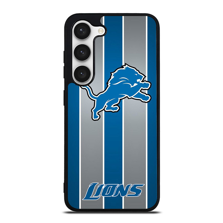 DETROIT LIONS STRIPE Samsung Galaxy S23 Case Cover