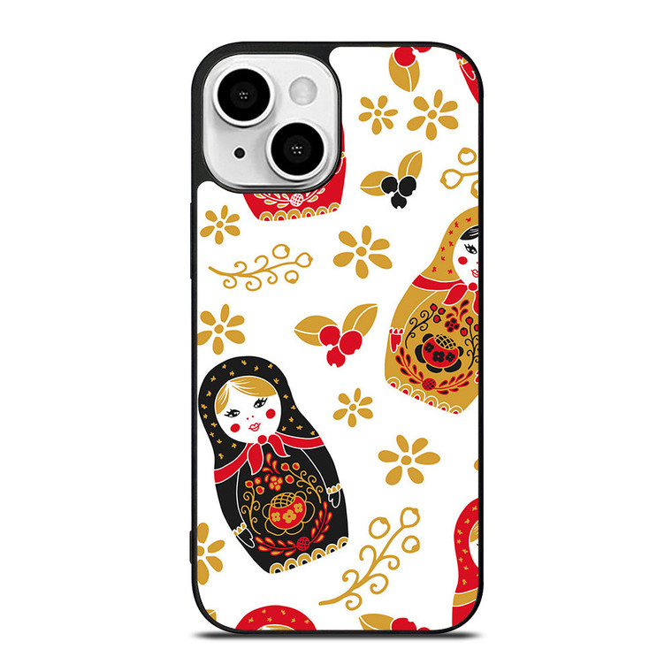 MATRYOSHKA RUSSIAN NESTING DOLLS iPhone 13 Mini Case Cover