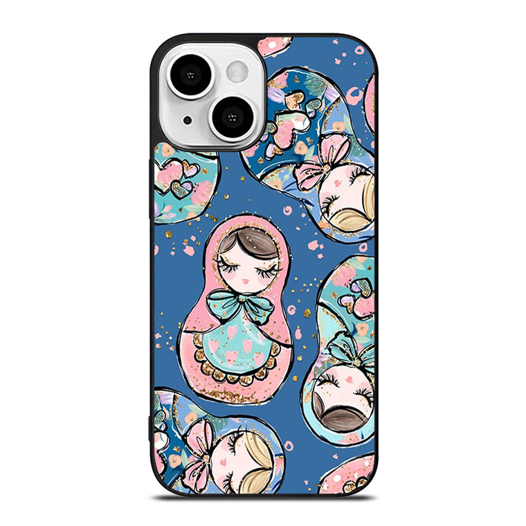 MATRYOSHKA NESTING DOLLS RUSSIAN ART iPhone 13 Mini Case Cover