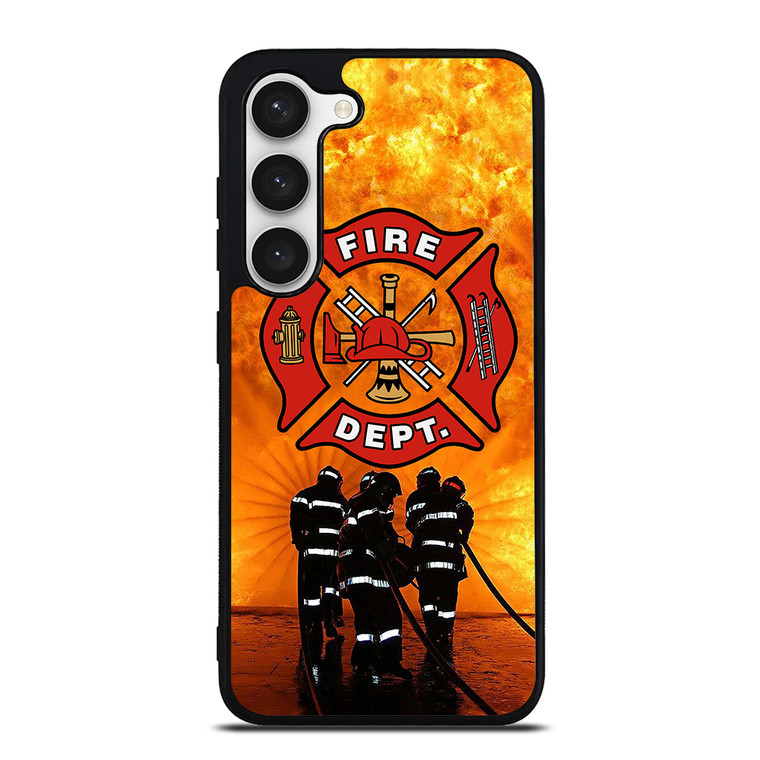 FIREFIGHTER FIREMAN LOGO Samsung Galaxy S23 Case Cover