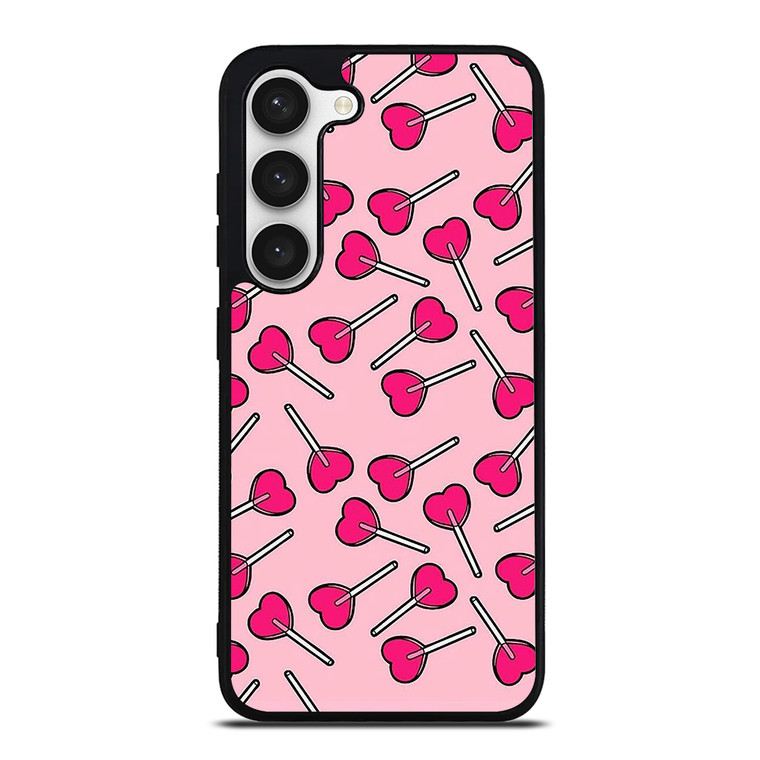 HEARTS LOLLIPOP Samsung Galaxy S23 Case Cover HEARTS LOLLIPOP Samsung Galaxy S23 Case Cover