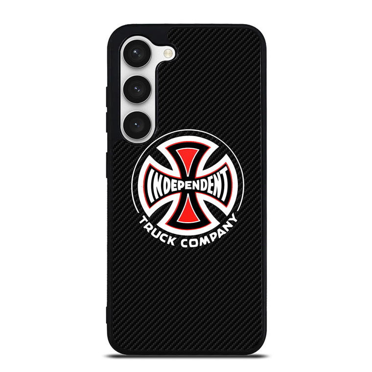 INDEPENDENT TRUCK COMPANY LOGO CARBON Samsung Galaxy S23 Case Cover