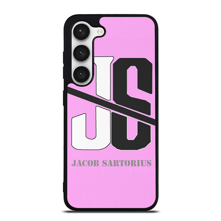JACOB SARTORIUS PINK LOGO Samsung Galaxy S23 Case Cover