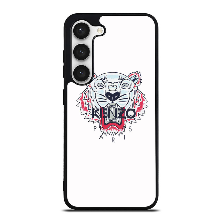 KENZO PARIS WHITE Samsung Galaxy S23 Case Cover