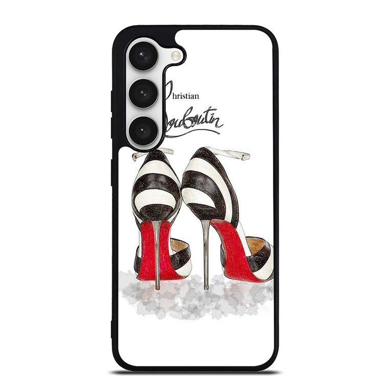 LOUBOUTIN SHOES LOGO 2 Samsung Galaxy S23 Case Cover