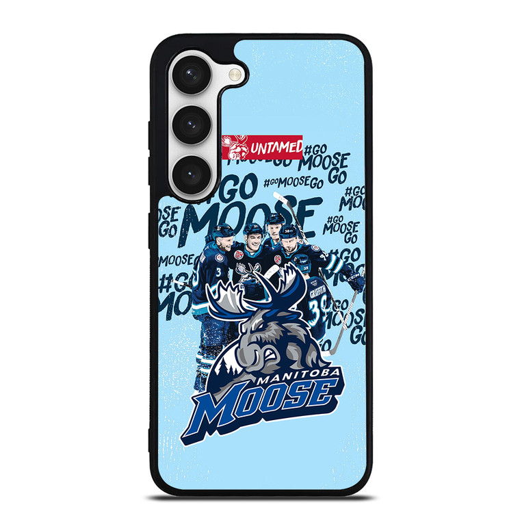 MANITOBA MOOSE HOCKEY TEAM Samsung Galaxy S23 Case Cover MANITOBA MOOSE HOCKEY TEAM Samsung Galaxy S23 Case Cover