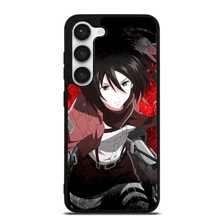 MIKASA ACKERMAN ATTACK ON TITAN 2 Samsung Galaxy S23 Case Cover MIKASA ACKERMAN ATTACK ON TITAN 2 Samsung Galaxy S23 Case Cover