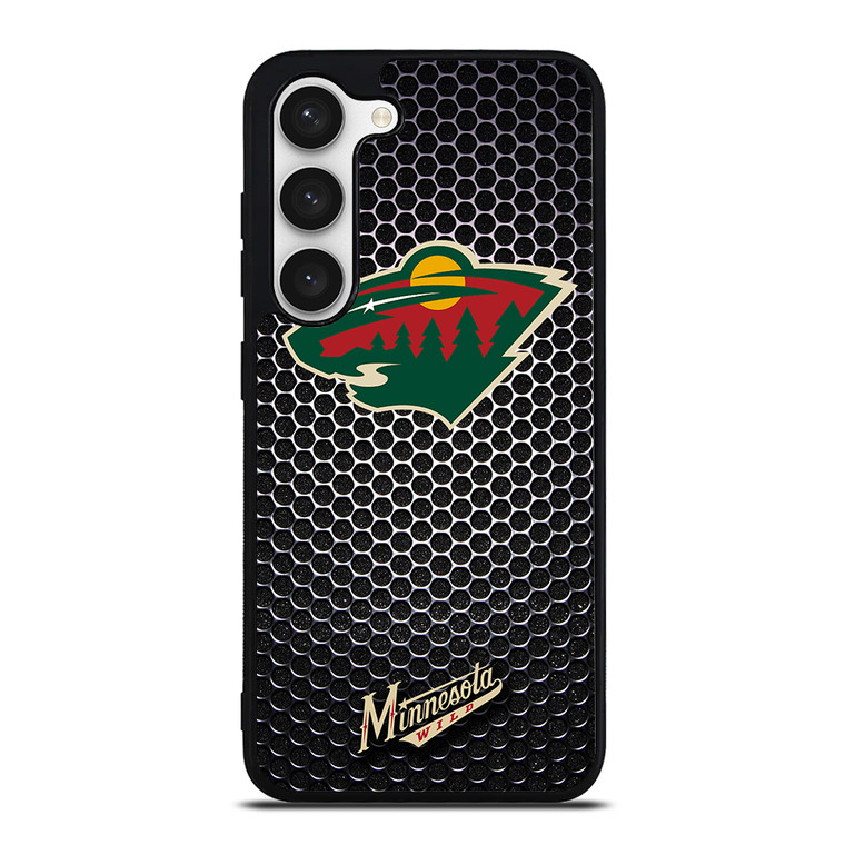 MINNESOTA WILD METAL Samsung Galaxy S23 Case Cover