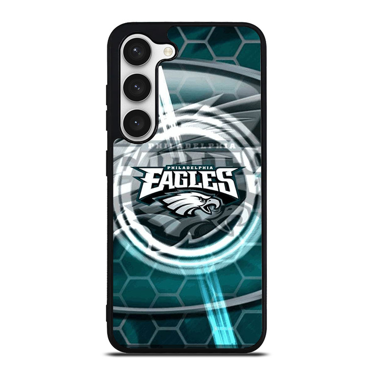 PHILADELPHIA EAGLES HEXAGON Samsung Galaxy S23 Case Cover