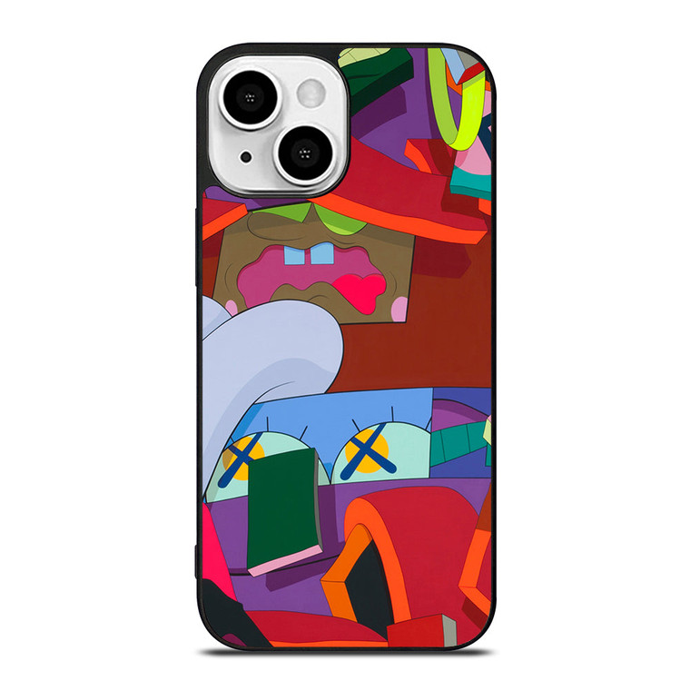 KAWS ART iPhone 13 Mini Case Cover