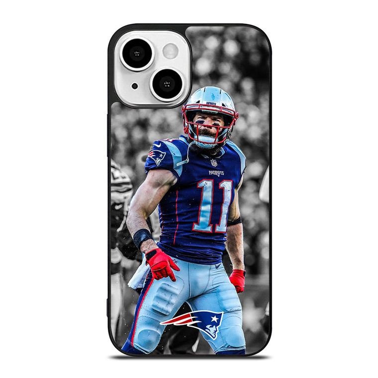 JULIAN EDELMAN PATRIOTS 11 iPhone 13 Mini Case Cover JULIAN EDELMAN PATRIOTS 11 iPhone 13 Mini Case Cover