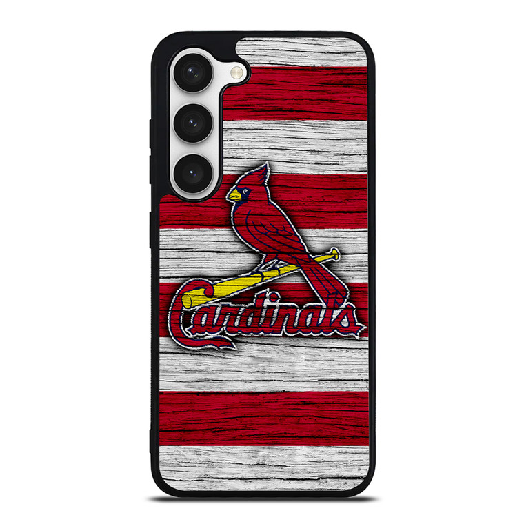 ST LOUIS CARDINALS WOODEN Samsung Galaxy S23 Case Cover