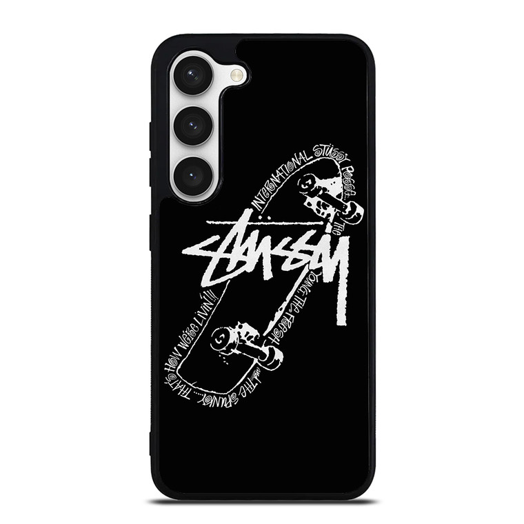 STUSSY SKATE Samsung Galaxy S23 Case Cover STUSSY SKATE Samsung Galaxy S23 Case Cover