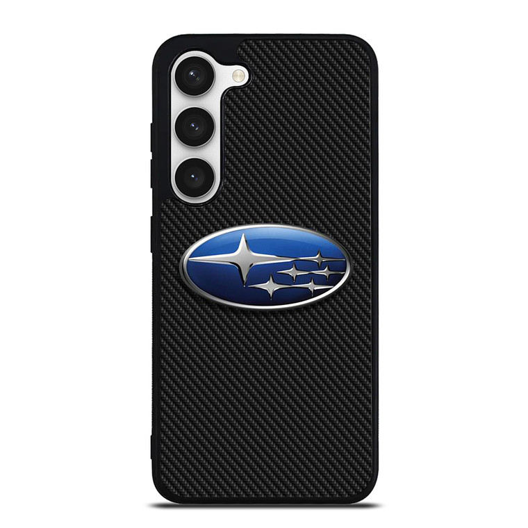 SUBARU LOGO CARBON Samsung Galaxy S23 Case Cover