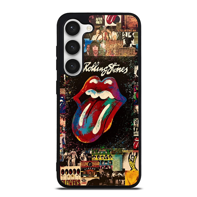 THE ROLLING STONES BAND COLLAGE Samsung Galaxy S23 Case Cover