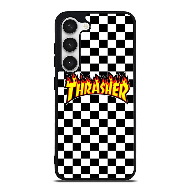 THRASER BLACK WHITE Samsung Galaxy S23 Case Cover