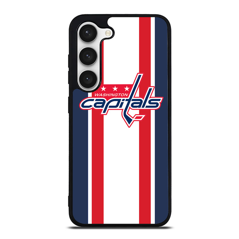 WASHINGTON CAPITALS STRIPE Samsung Galaxy S23 Case Cover