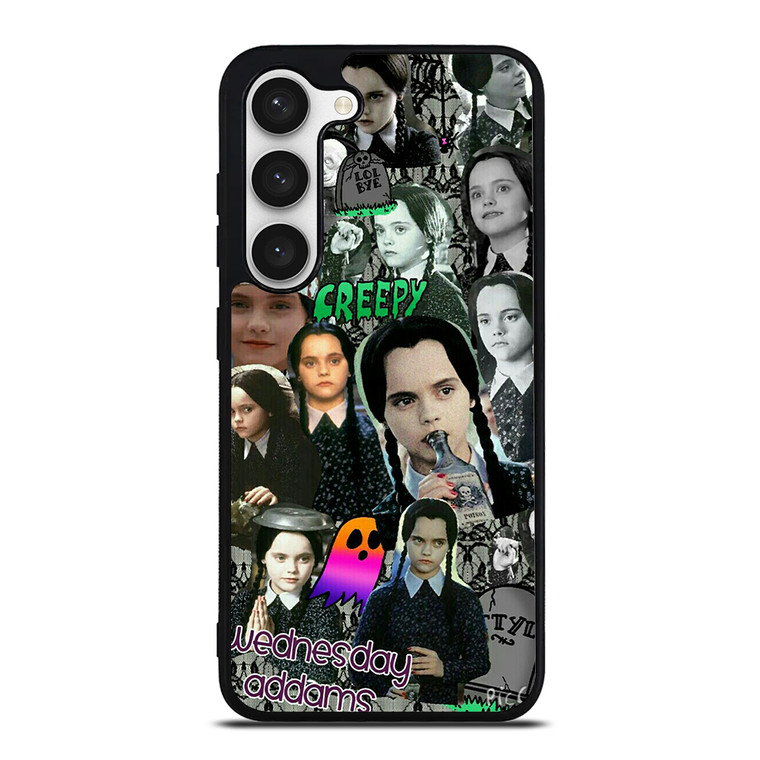 WEDNESDAY ADDAMS COLLAGE Samsung Galaxy S23 Case Cover