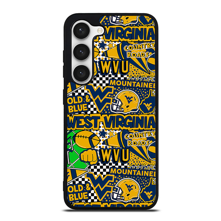 WEST VIRGINIA MOUNTAINEERS COLLAGE Samsung Galaxy S23 Case Cover