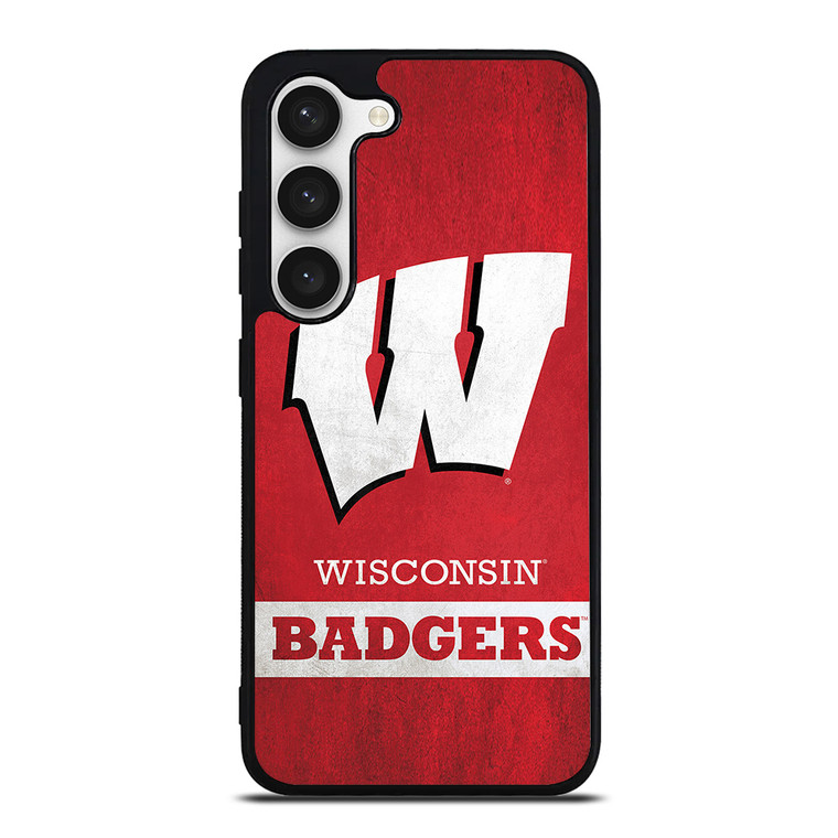 WISCONSIN BADGERS 3 Samsung Galaxy S23 Case Cover