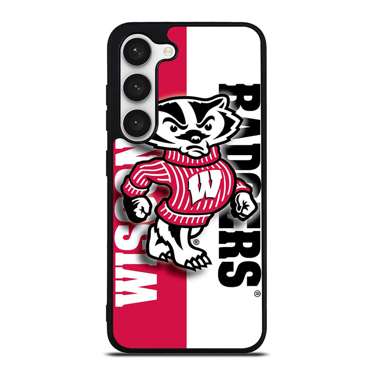 WISCONSIN BADGERS LOGO NEW Samsung Galaxy S23 Case Cover