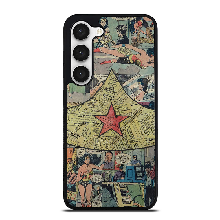 WONDER WOMAN LOGO ART Samsung Galaxy S23 Case Cover