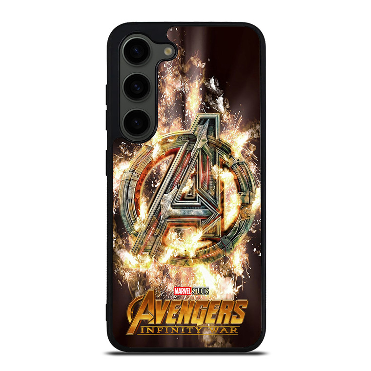 AVENGERS INFINITY WAR LOGO Samsung Galaxy S23 Plus Case Cover