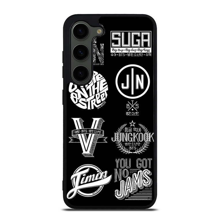 BANGTAN BOYS BTS KPOP LOGO Samsung Galaxy S23 Plus Case Cover