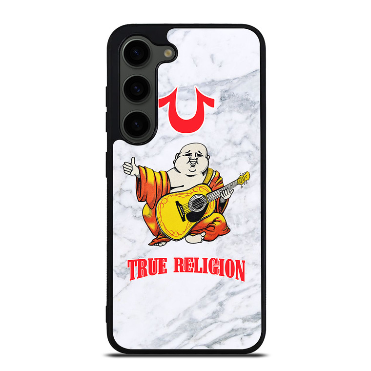 BIG BUDDHA TRUE RELIGION MARBLE Samsung Galaxy S23 Plus Case Cover