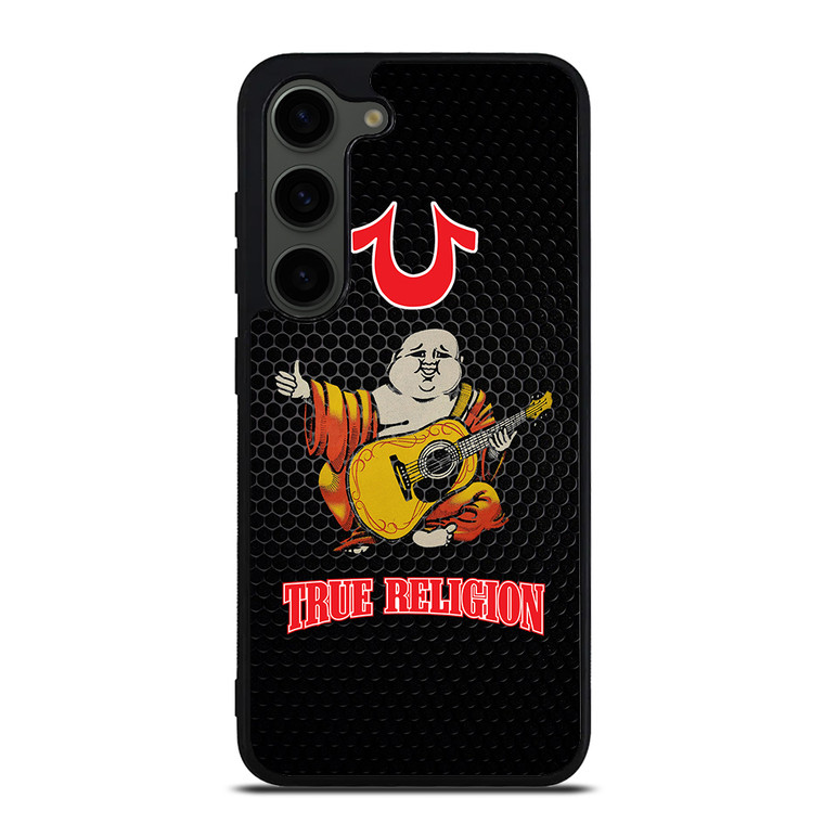 BIG BUDDHA TRUE RELIGION METAL LOGO Samsung Galaxy S23 Plus Case Cover