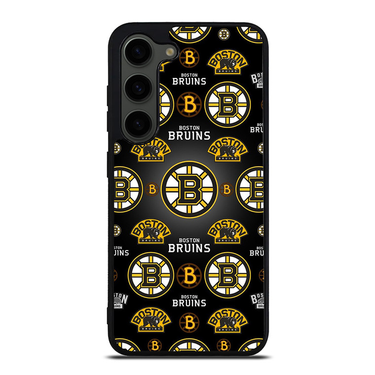 BOSTON BRUINS LOGO COLLAGE Samsung Galaxy S23 Plus Case Cover