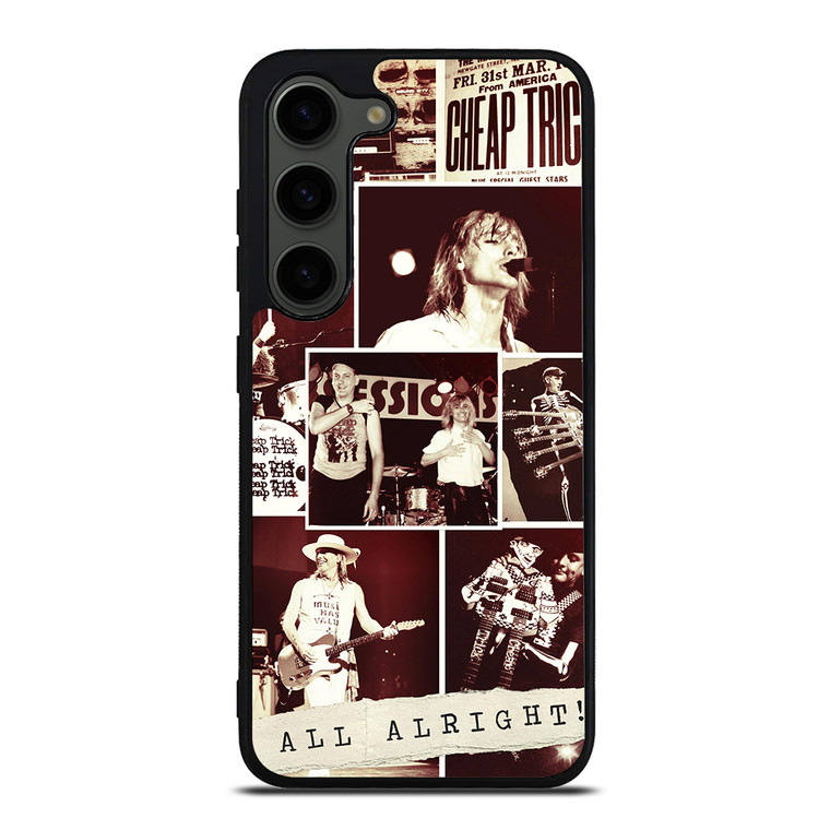 CHEAP TRICK BAND COLLAGE Samsung Galaxy S23 Plus Case Cover