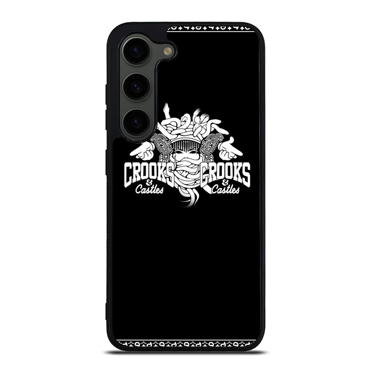 CROOKS AND CASTLES LOGO Samsung Galaxy S23 Plus Case Cover