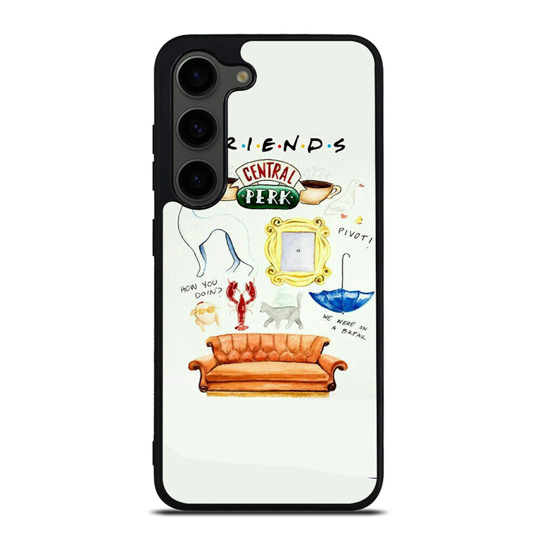 FRIENDS CENTRAL PERK ART Samsung Galaxy S23 Plus Case Cover