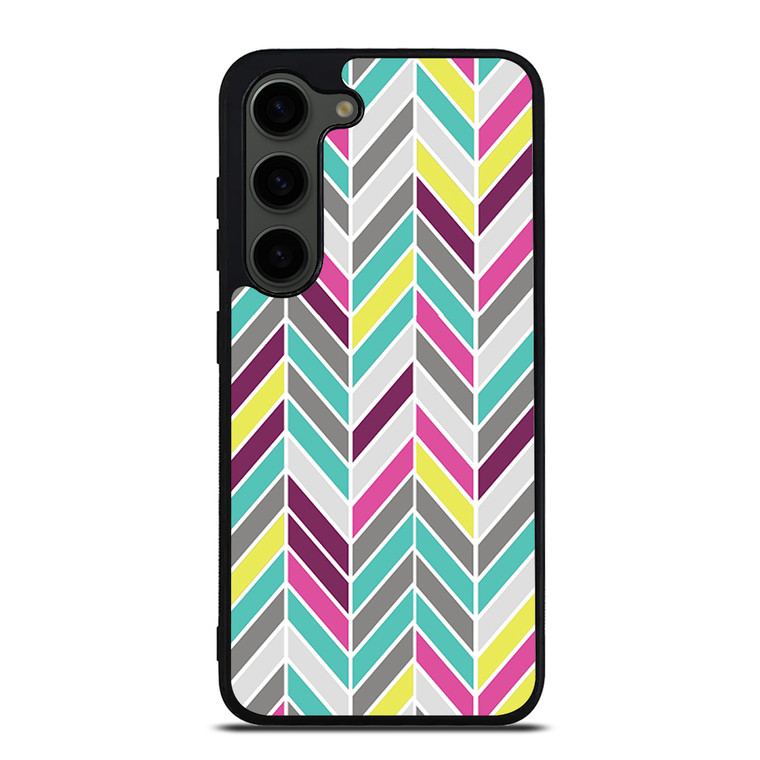 HERRINGBONE PATTERN Samsung Galaxy S23 Plus Case Cover