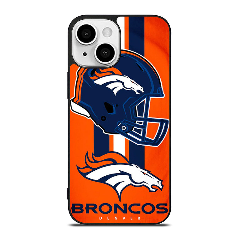DENVER BRONCOS ORANGE CRUSH iPhone 13 Mini Case Cover