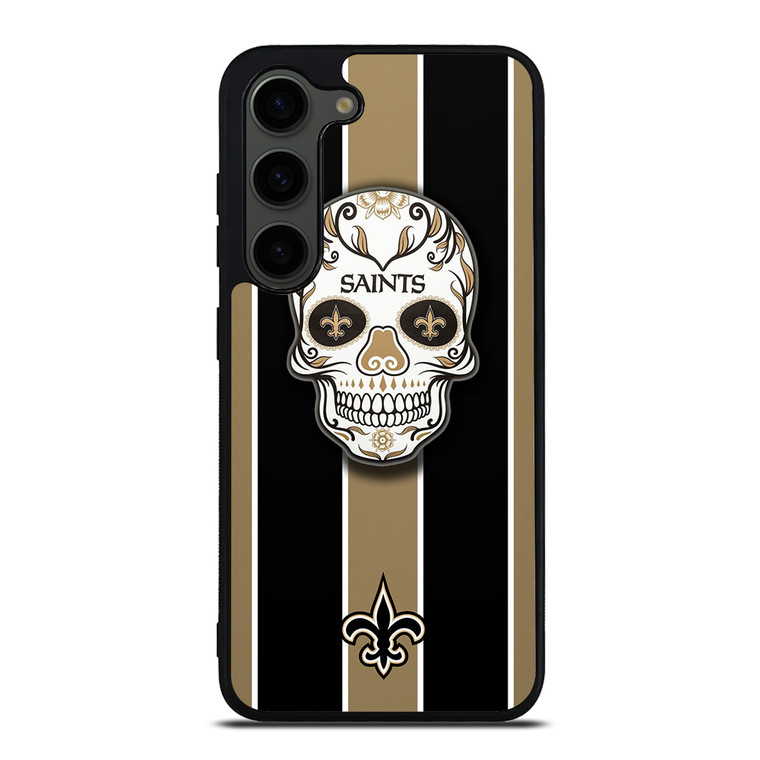NEW ORLEANS SAINTS SKULL Samsung Galaxy S23 Plus Case Cover