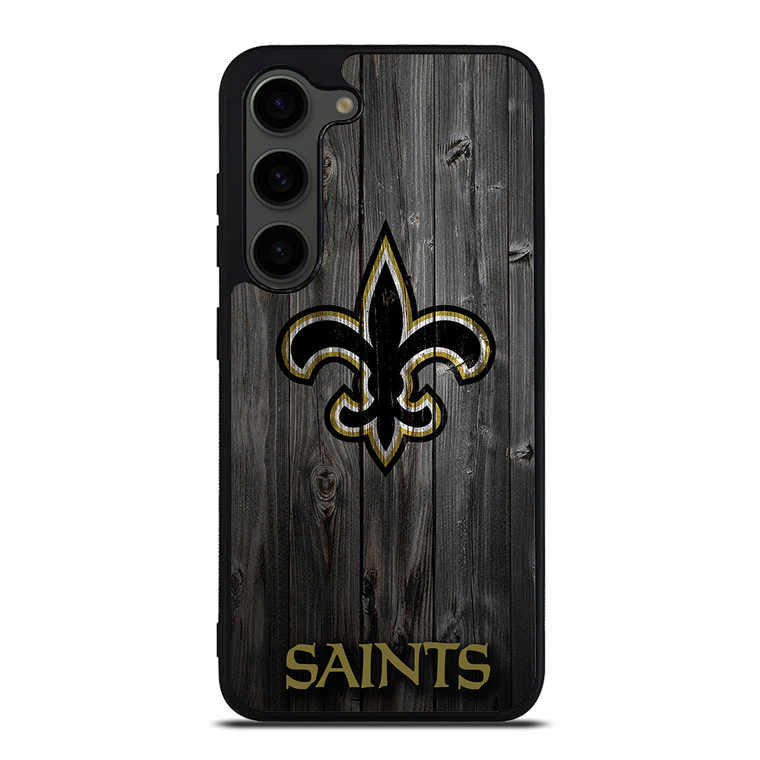 NEW ORLEANS SAINTS WOODEN Samsung Galaxy S23 Plus Case Cover