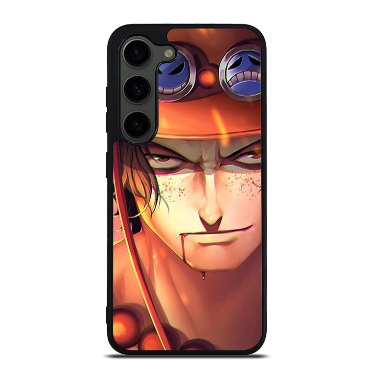 ONE PIECE ACE FACE Samsung Galaxy S23 Plus Case Cover