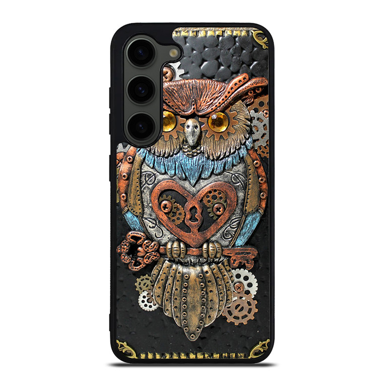OWL STEAMPUNK BOOK Samsung Galaxy S23 Plus Case Cover