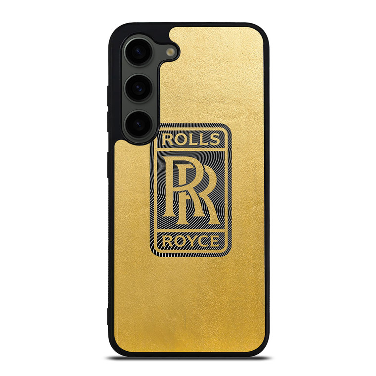 ROLLS ROYCE LOGO GOLD Samsung Galaxy S23 Plus Case Cover